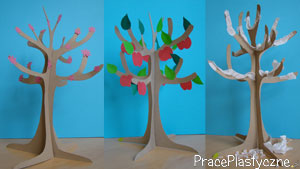 Drzewo z papieru